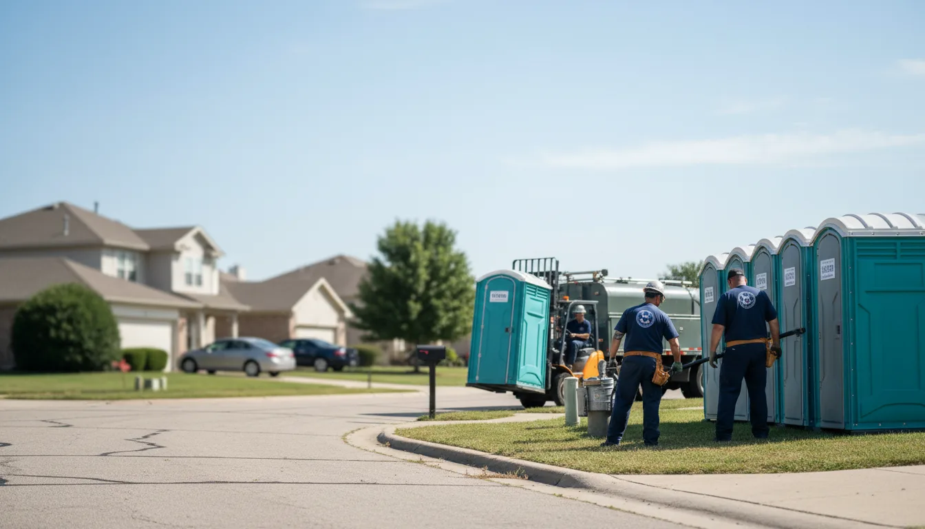 Porta Potty Rental in Crozier, VA near me